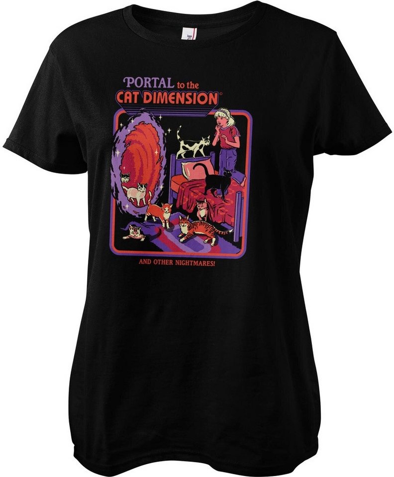 Steven Rhodes T-Shirt Portal To Cat Dim. von Steven Rhodes