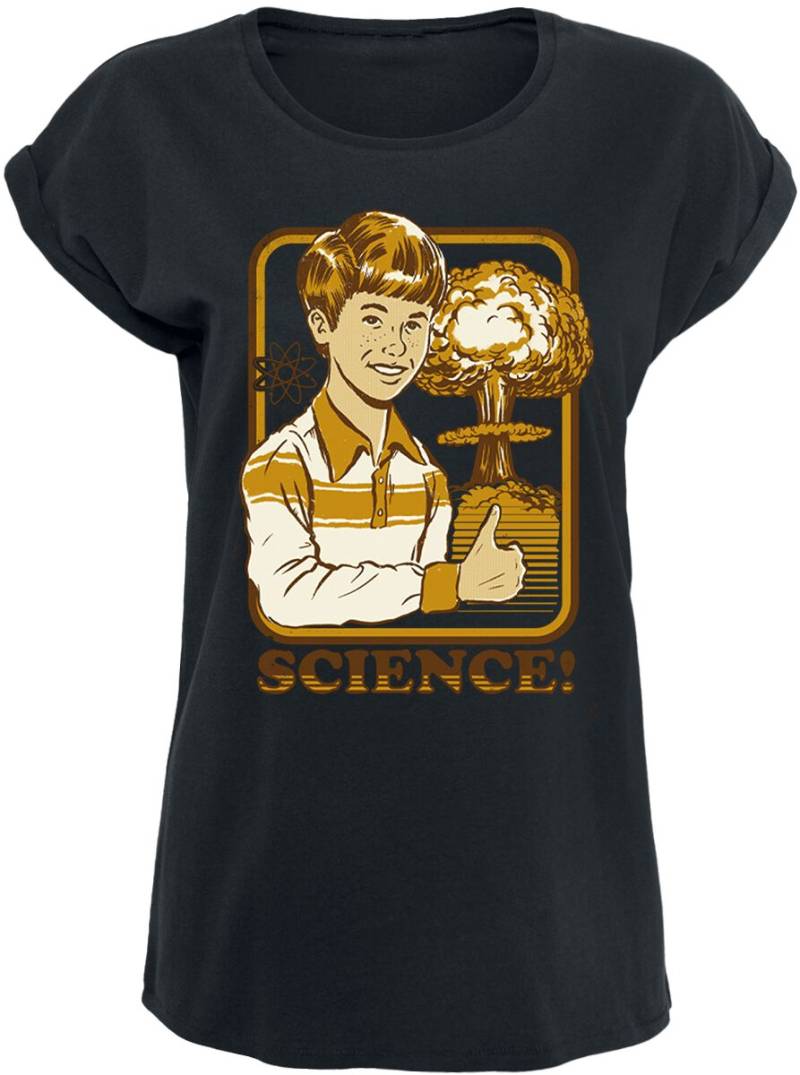 Steven Rhodes T-Shirt - Science! - L bis 5XL - für Damen - Größe XXL - schwarz von Steven Rhodes