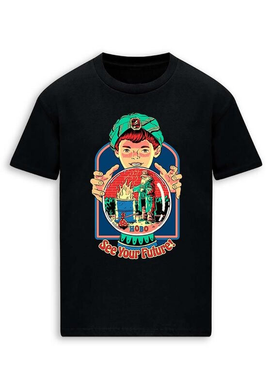 Steven Rhodes T-Shirt - See Your Future - M bis 3XL - für Männer - Größe XL - schwarz Steven Rhodes T-Shirt - See Your Future - M bis 3XL - für Männer - Größe XL - schwarz von Steven Rhodes