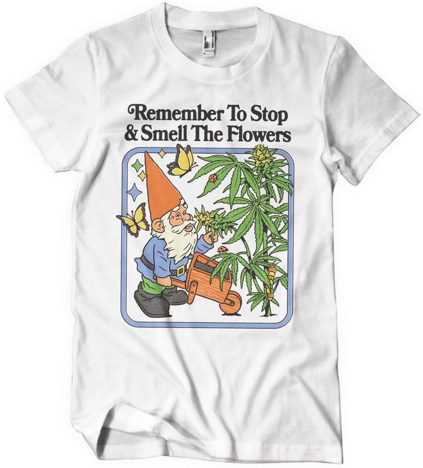 Steven Rhodes T-Shirt Smell The Flowers T-Shirt Steven Rhodes T-Shirt Smell The Flowers T-Shirt von Steven Rhodes