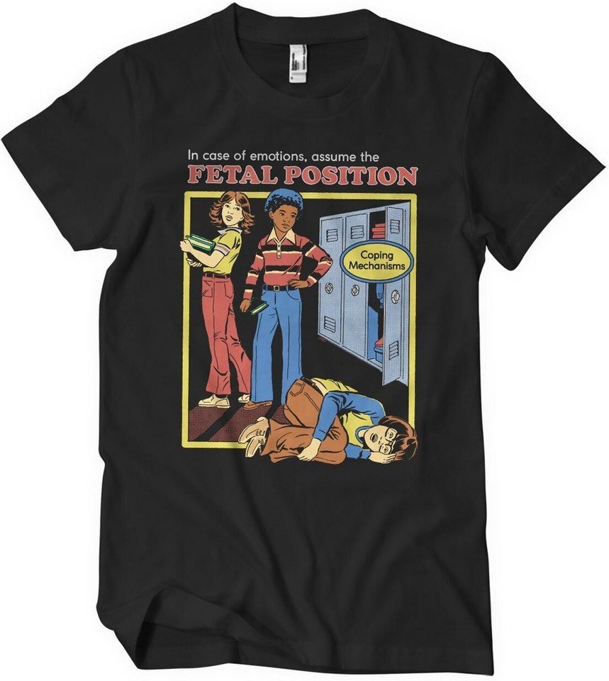 Steven Rhodes T-Shirt The Fetal Position T-Shirt von Steven Rhodes