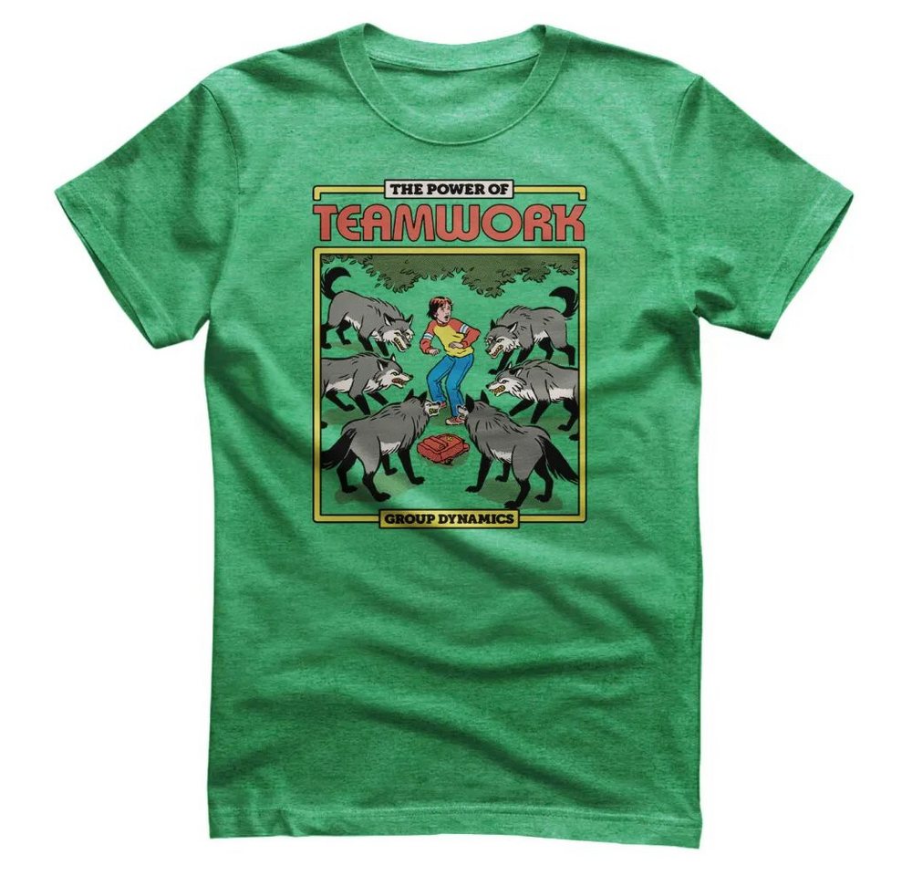 Steven Rhodes T-Shirt The Power OF Teamwork T-Shirt von Steven Rhodes
