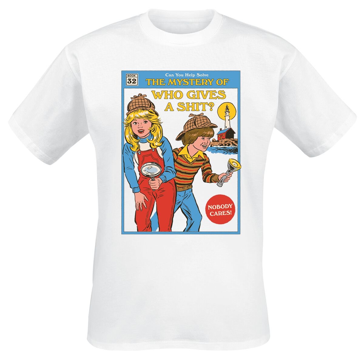 Steven Rhodes T-Shirt - Who Gives A Shit? - S bis 4XL - für Männer - Größe L - weiß Steven Rhodes T-Shirt - Who Gives A Shit? - S bis 4XL - für Männer - Größe L - weiß von Steven Rhodes