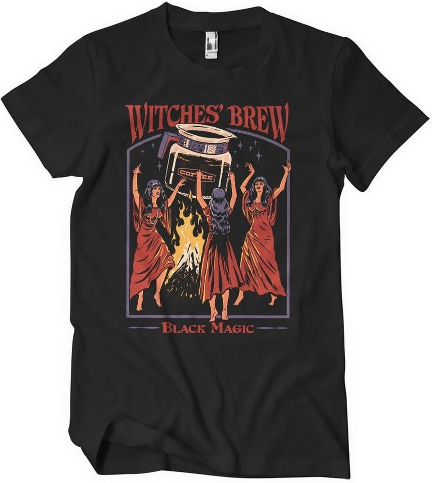 Steven Rhodes T-Shirt Witches Brew Black Magic T-Shirt von Steven Rhodes