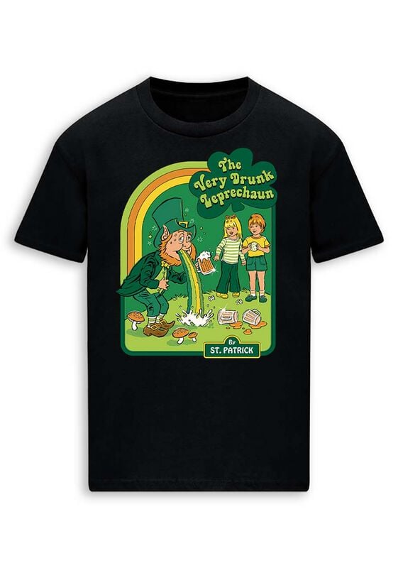 Steven Rhodes The Very Drunk Leprechuan T-Shirt schwarz in XL Steven Rhodes The Very Drunk Leprechuan T-Shirt schwarz in XL von Steven Rhodes