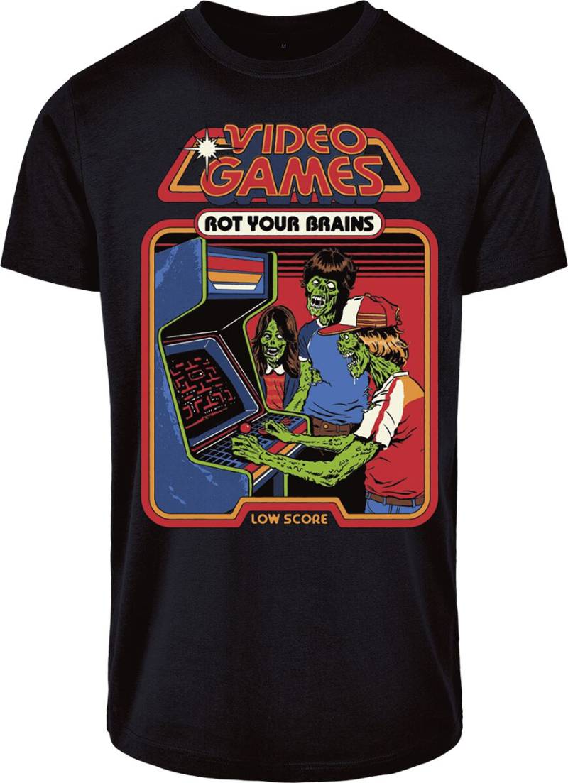 Steven Rhodes Video Games T-Shirt schwarz in L von Steven Rhodes