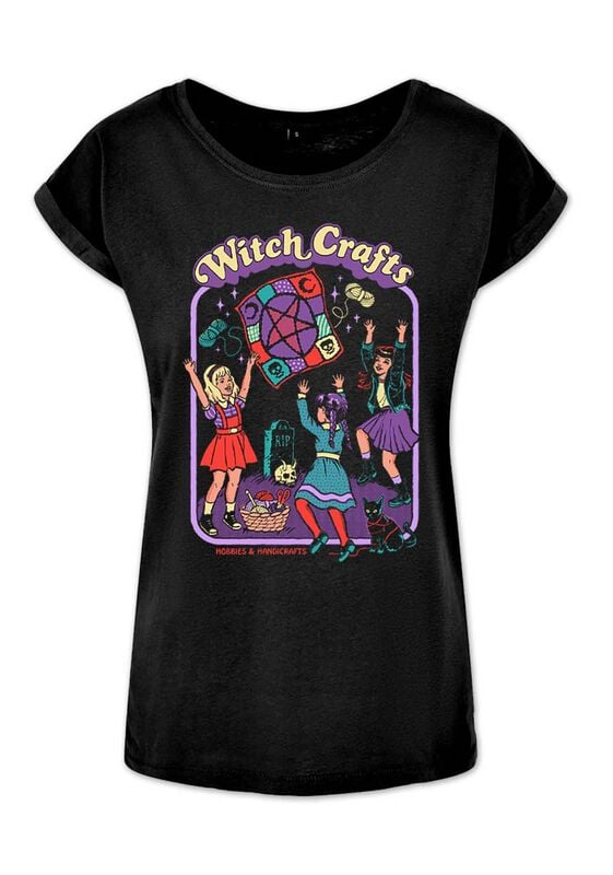 Steven Rhodes Witch Crafts T-Shirt schwarz in XL von Steven Rhodes