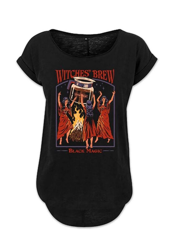 Steven Rhodes Witches Brew T-Shirt schwarz in M von Steven Rhodes