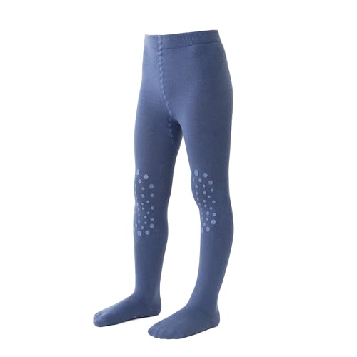 Steven 151 Krabbel-Strumpfhose mit ABS für Kinder Anti-Rutsch Jungs & Mädchen (as3, numeric, numeric_92, numeric_98, Blau, 92-98) von STEVEN