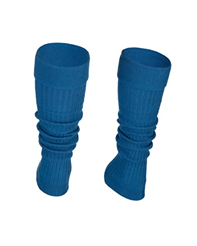 STEVEN Stulpen Mädchen Blau, Wadenwärmer aus Baumwolle für Mädchen, Stulpen Kinder Mädchen, Stulpen für Kinder, beinstulpen Mädchen, Leg Warmers Kinder, Geschenk für Junge Tänzer von STEVEN