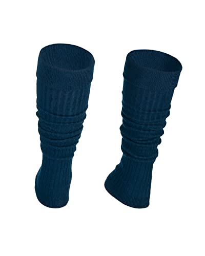 STEVEN Stulpen Mädchen Navy Blau, Wadenwärmer aus Baumwolle für Mädchen, Stulpen Kinder Mädchen, Stulpen für Kinder, beinstulpen Mädchen, Leg Warmers Kinder, Geschenk für Junge Tänzer von STEVEN