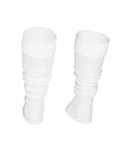 STEVEN Stulpen Mädchen Weiß - Wadenwärmer aus Baumwolle, Beinstulpen für Kinder - Leg Warmers - Geschenk für Junge Tänzer von STEVEN