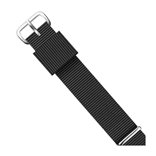 12mm 14mm 16mm 18mm Nato Uhrenarmband Nylonstreifen gewebtes Armband Wasserdichte Uhrenarmbänder Uhrenzubehör, 12mm von Stevenurr