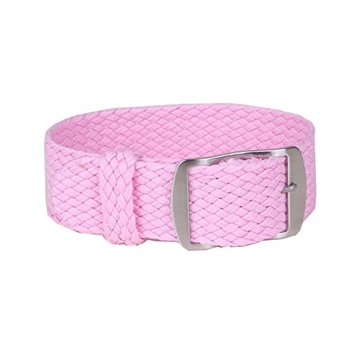 14mm-22mm Farbe gewebtes Nylon Uhrenarmband Armband Stoff gewebtes Uhrenarmband Uhrenzubehör, 14mm von Stevenurr