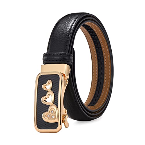 Stevenurr Wilder Hosengürtel für Damen mit automatischer Schnalle 90–120cm lässiger Jeansgürtel von Stevenurr