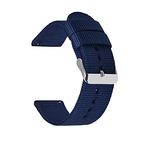 Strapazierfähiges Nylon-Armband 18mm 20mm 22mm 24mm Nylon-Uhrenarmband mit Schnellverschluss, 20mm von Stevenurr