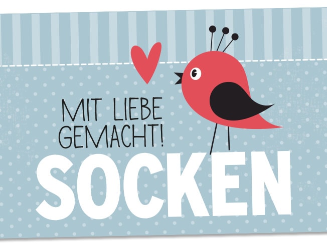 Socken-Banderolen | 4 Stück Socken-Banderolen | 4 Stück von StfiArt