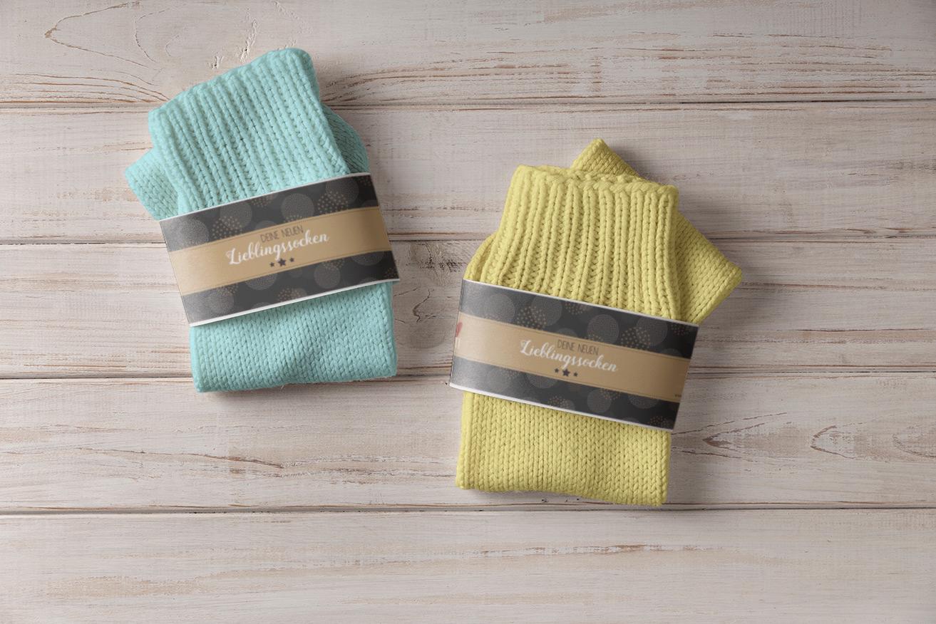 stilvolle Sockenbanderolen | 4Er Set Für Handgemachte Socken & Geschenke stilvolle Sockenbanderolen | 4Er Set Für Handgemachte Socken & Geschenke von StfiArt
