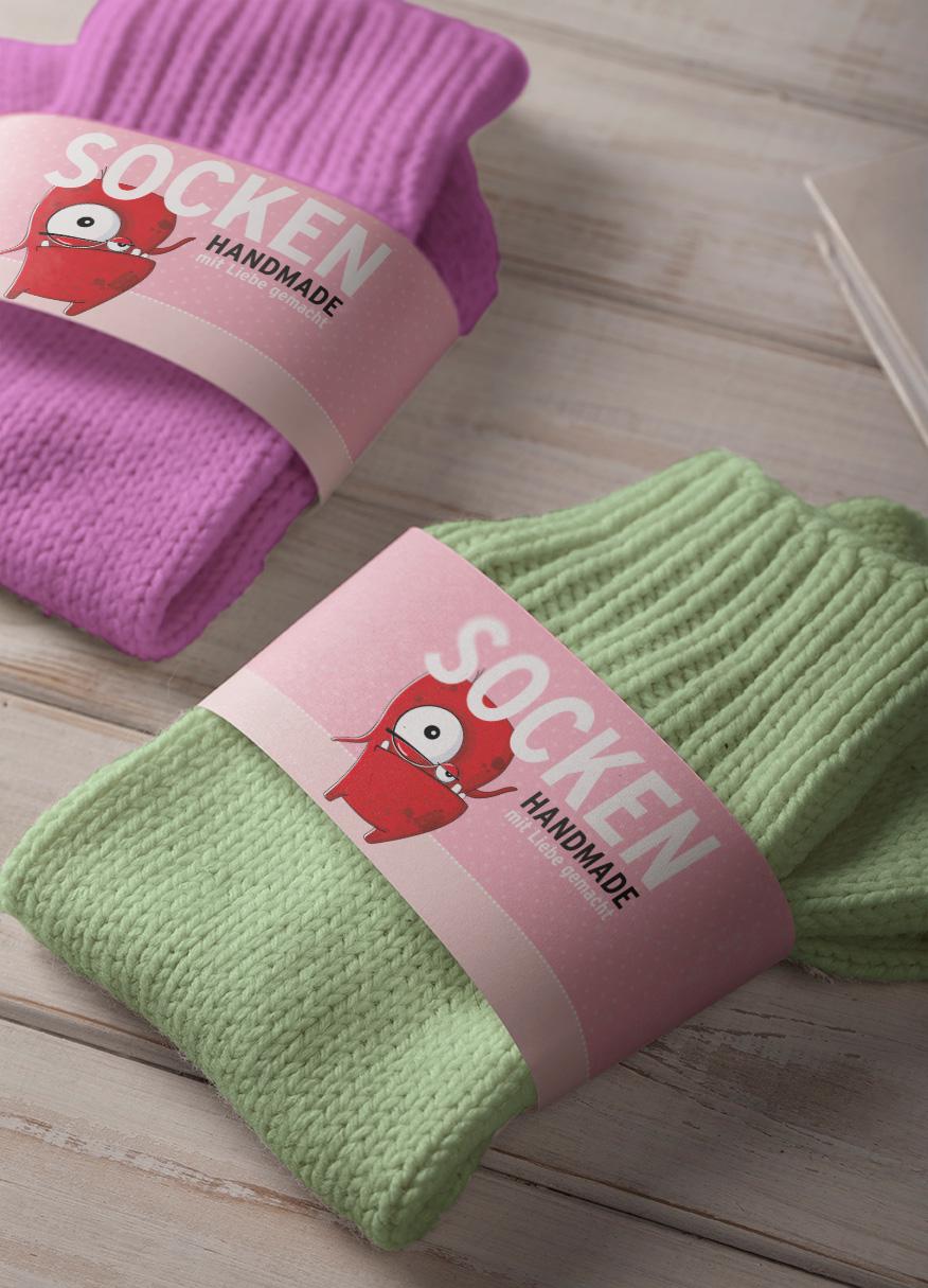 stilvolle Sockenbanderolen | 4Er Set Für Handgemachte Socken & Geschenke stilvolle Sockenbanderolen | 4Er Set Für Handgemachte Socken & Geschenke von StfiArt