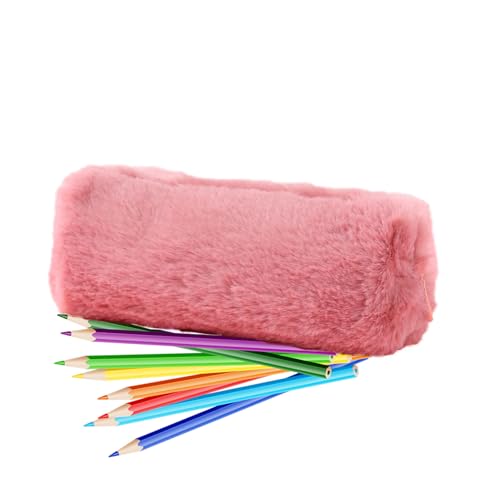 Stgbcst Federmäppchen weiches Plüsch-Federmäppchen stiftemäppchenstifte Bleistifttasche für Executive praktischem Reißverschluss, niedliches Federmäppchen für Schule und Büro (Stil 1) von Stgbcst