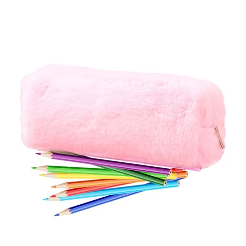 Stgbcst Federmäppchen weiches Plüsch-Federmäppchen stiftemäppchenstifte Bleistifttasche für Executive praktischem Reißverschluss, niedliches Federmäppchen für Schule und Büro (Stil 2) von Stgbcst