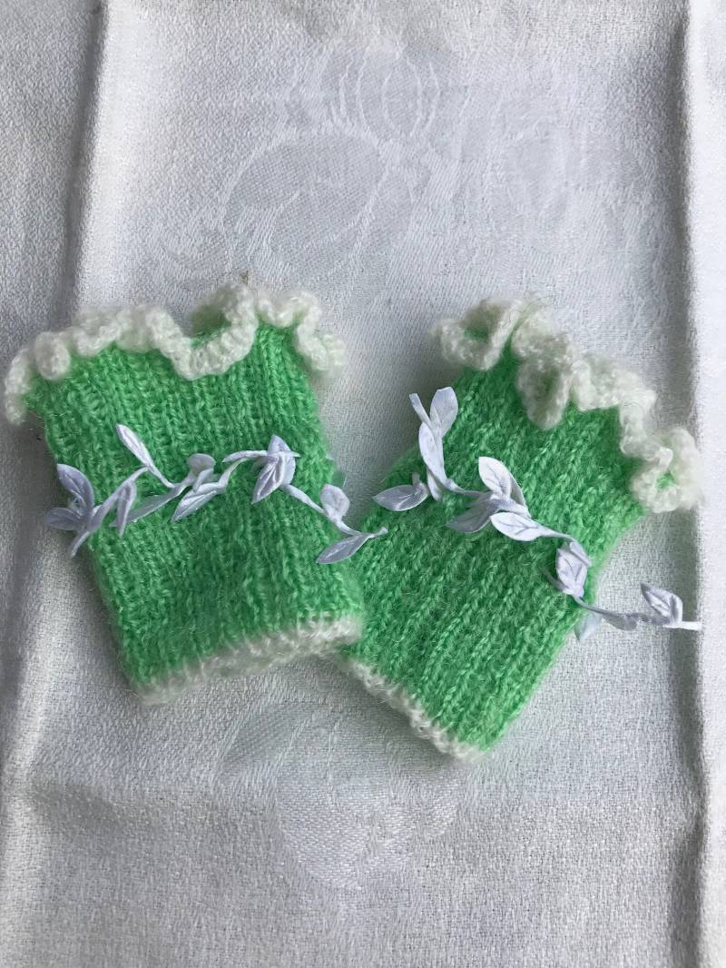 Gestrickte Pulswärmer von Stickelina