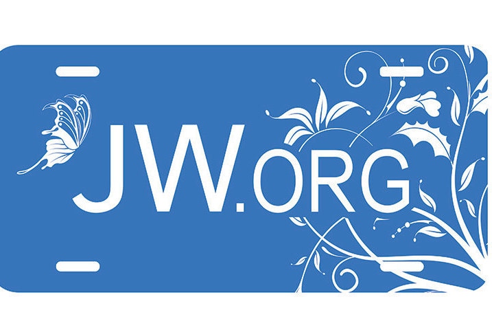 Spezial -Jw.org, Nummernschild 15x30cm, Tolles Pioniergeschenk von StickerGirl6814