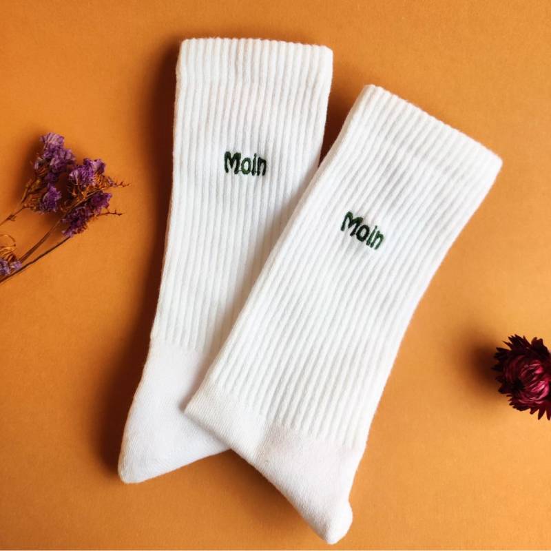 Moin Socken Moin Socken von Stickhase