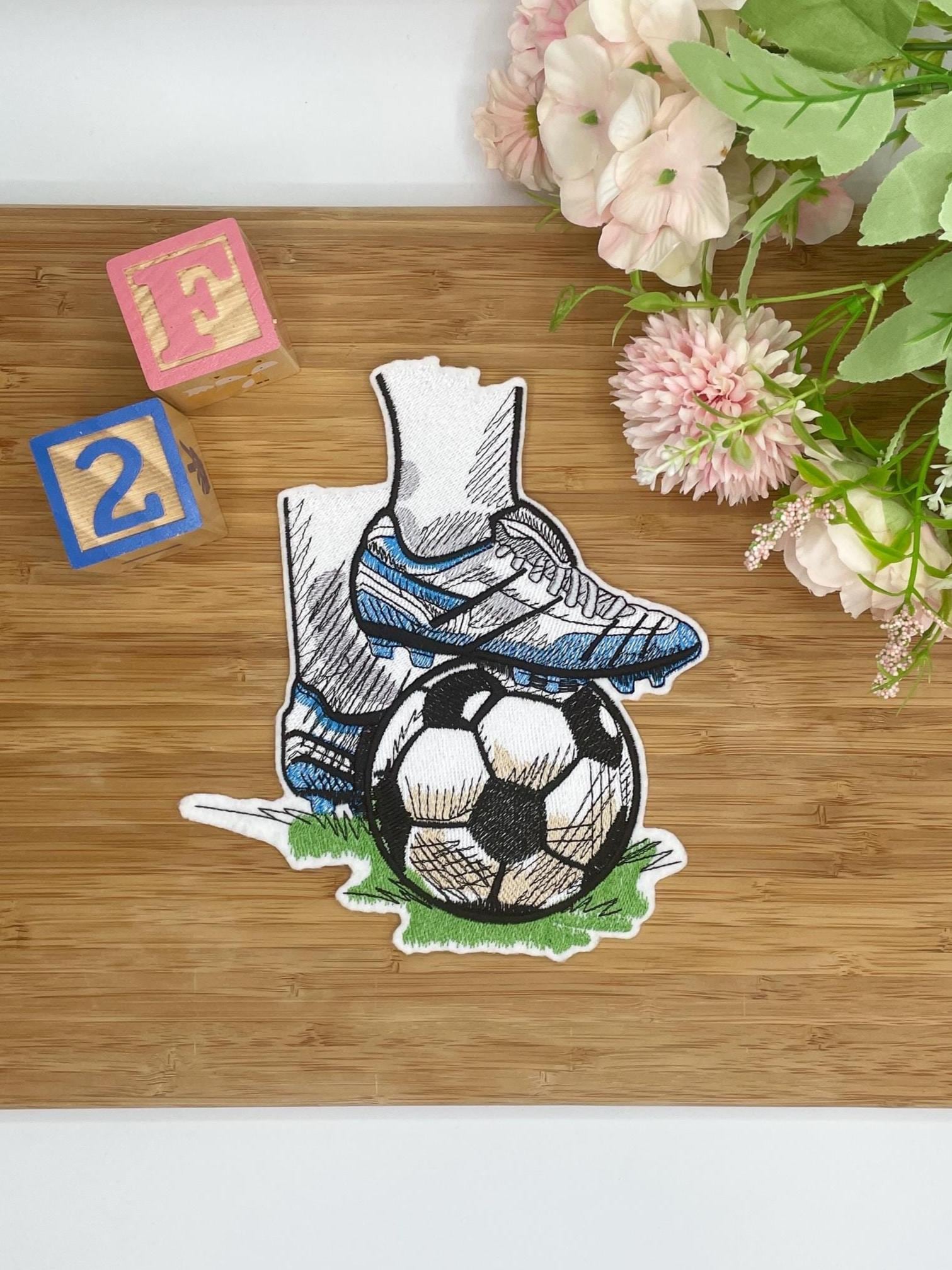 Patch Fußball von StickmanufakturDE
