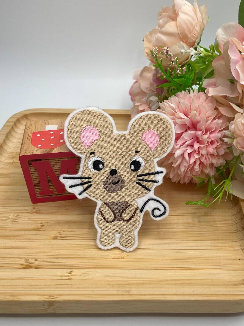 Patch Maus von StickmanufakturDE