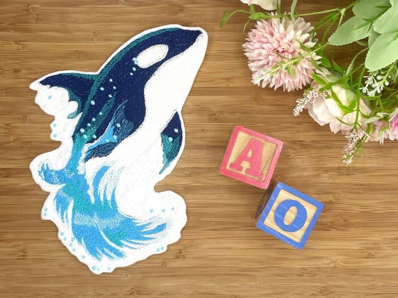 Patch Orca von StickmanufakturDE
