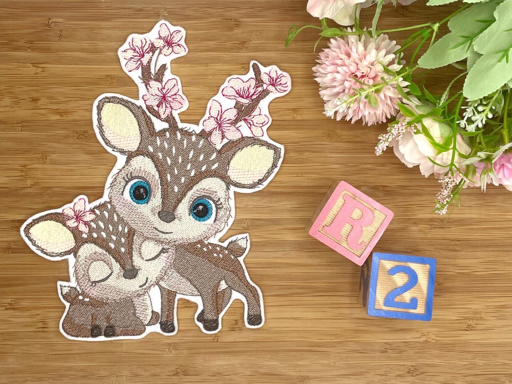 Patch Rehe von StickmanufakturDE