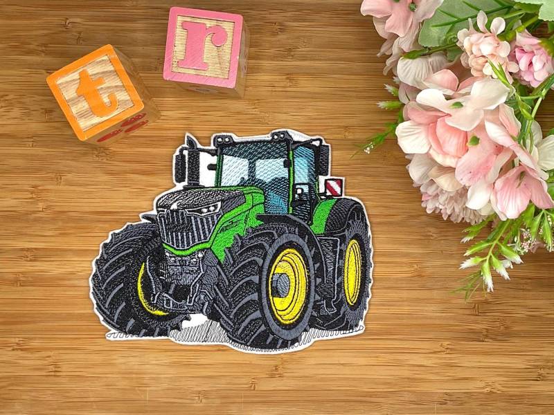 Patch Traktor von StickmanufakturDE