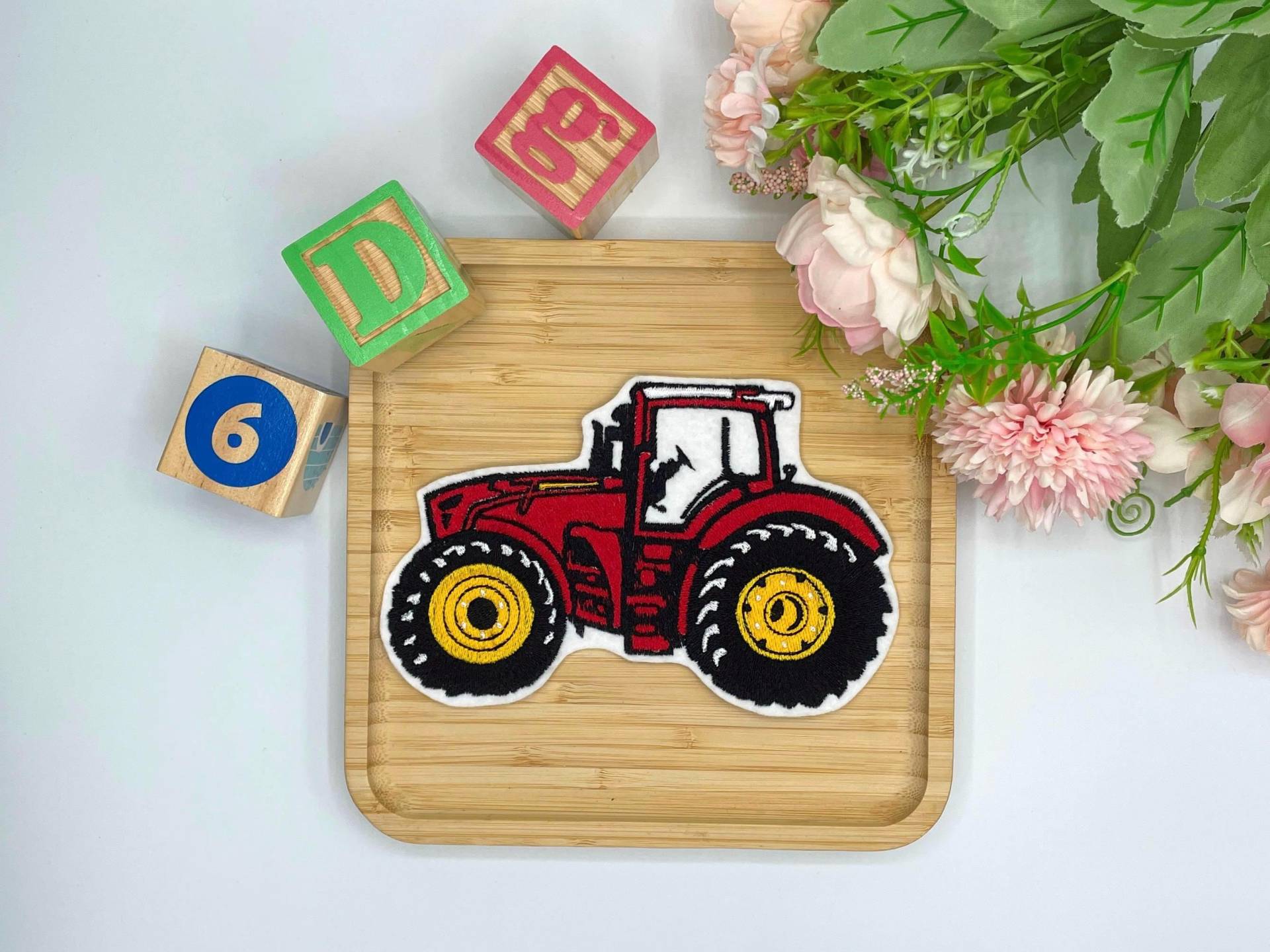 Patch Traktor von StickmanufakturDE