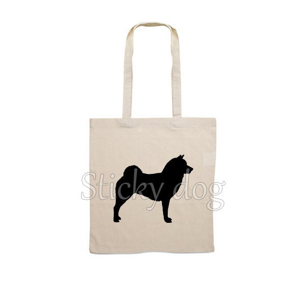 Canvas Tasche Shiba Inu Hundesilhouette Canvas Tasche Shiba Inu Hundesilhouette von Stickydog