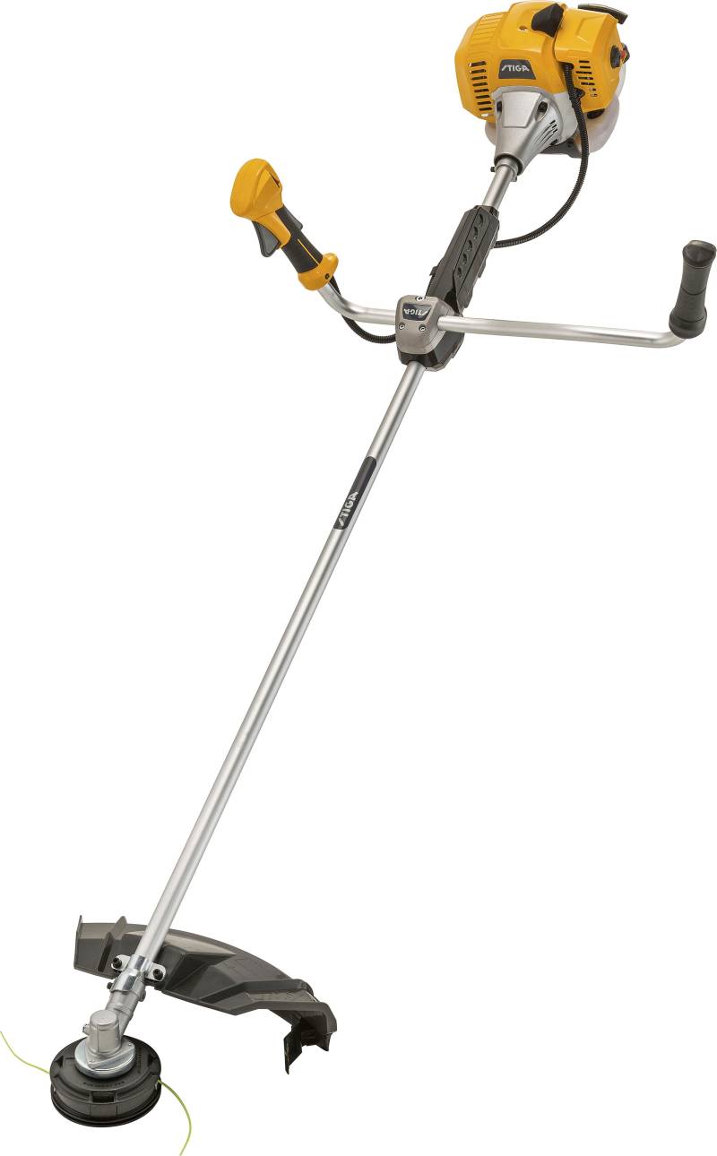 STIGA GARDEN Benzin-Motorsense "BC 535 B" 32,6 cm³, Doppel-Faden, 3-T-Messer, Doppel-Tragegurt von Stiga Garden