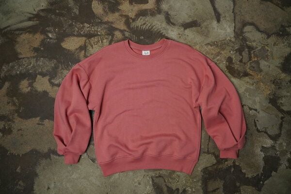 Stík Sweatshirt Aartik mit Falte am Ärmel von Stík