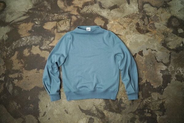 Stík Sweatshirt Bit mit hohem Kragen von Stík