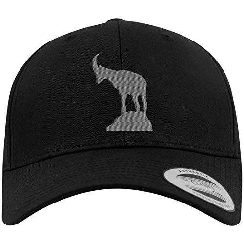 Cap "Steinbock" Curved Classic Snapback von Stikkma