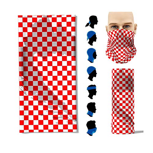 Stikkma Multifunktionstuch Kroatien Umriss Face Pad+ von Stikkma