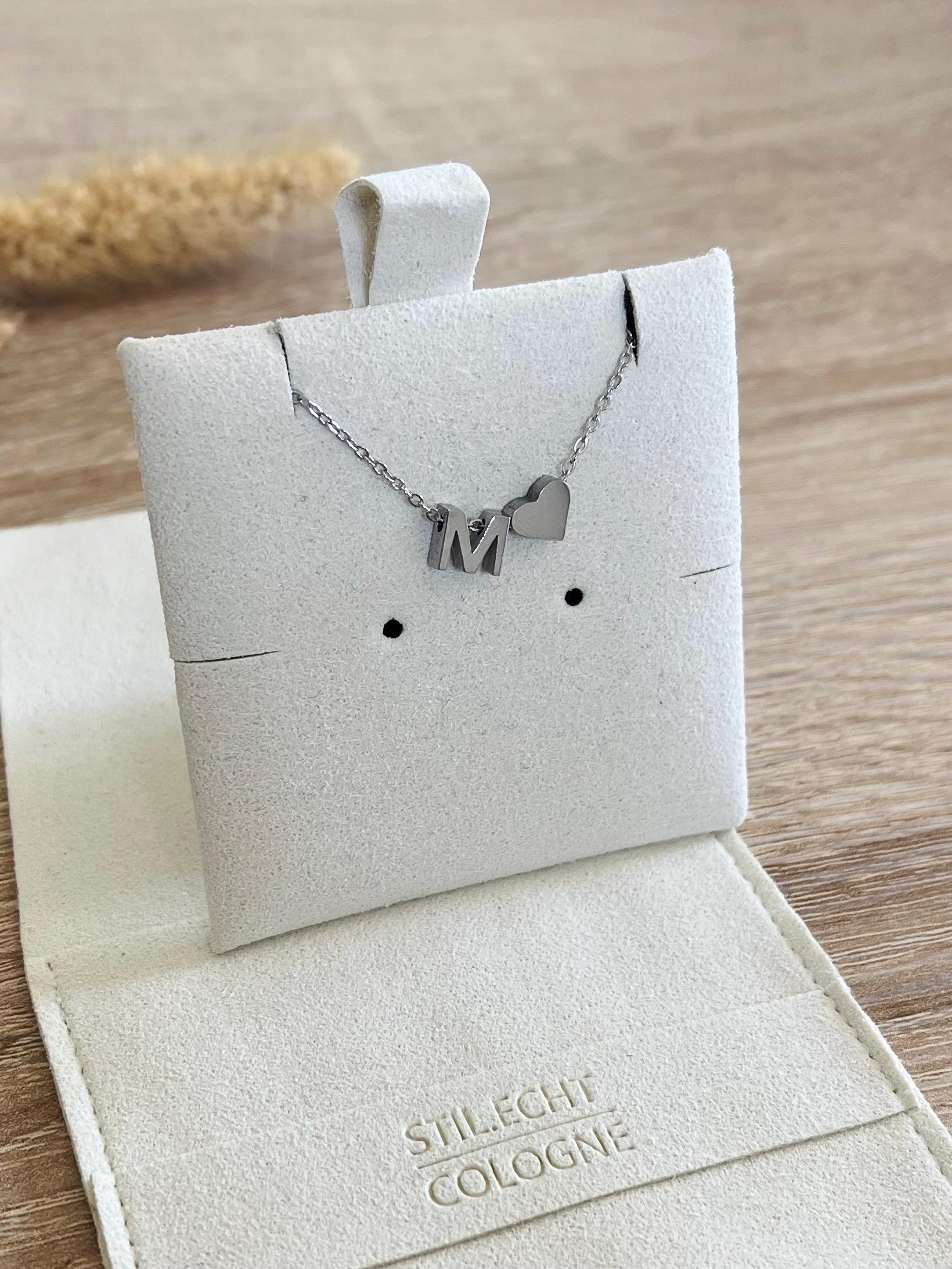 Personalisierbares Armband Aus Edelstahl 18K Vergoldet - Gold, Silber, Roségold Buchstaben, Herz, & Geschenk Verstellbar Weihnachten von StilEchtDesignCo