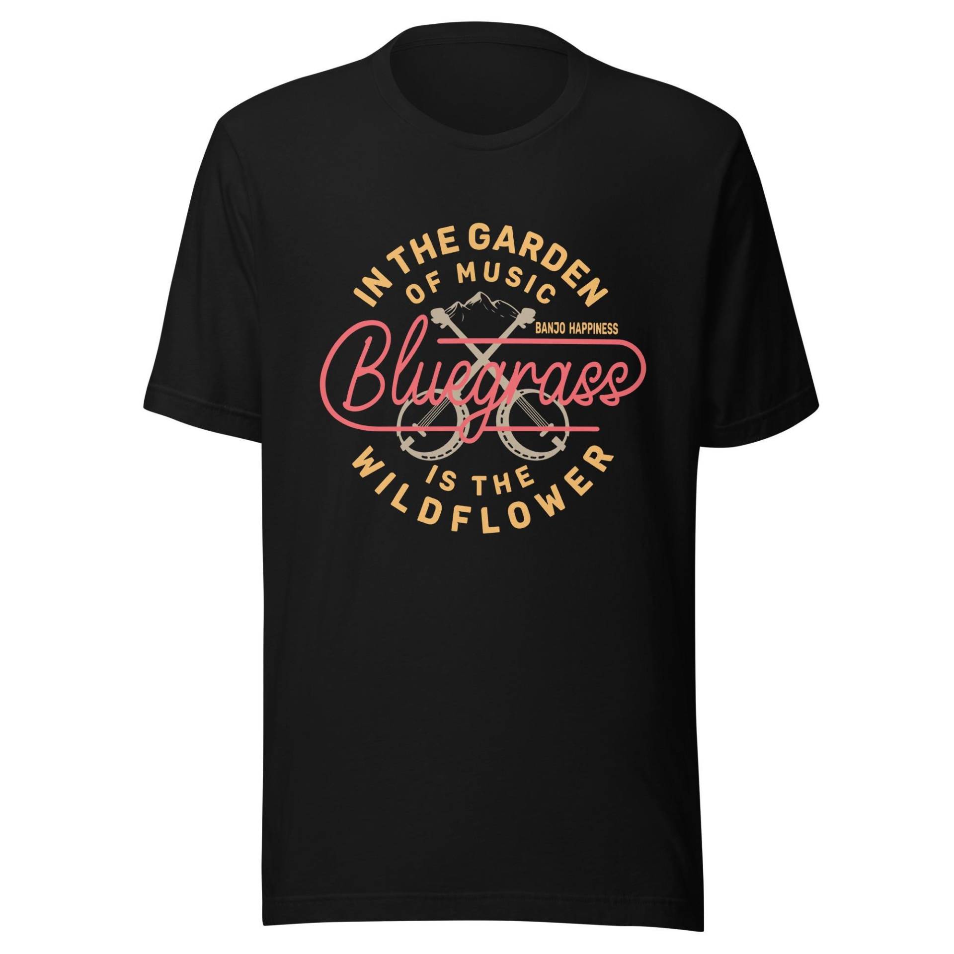 Bluegrass, Banjo Unisex-T-Shirt Für Country-Musik Liebhaber Bluegrass, Banjo Unisex-T-Shirt Für Country-Musik Liebhaber von StilMixApparel