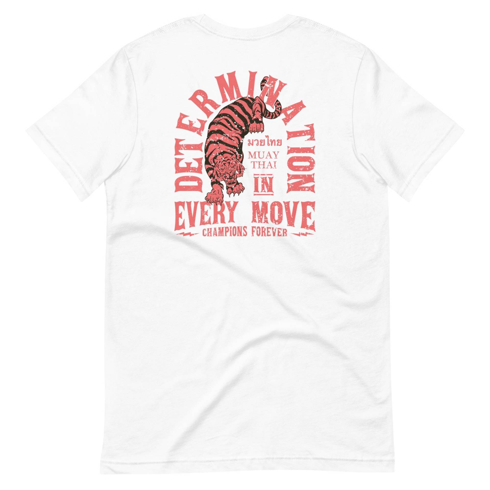Muay Thai Kampfkunst Unisex-T-Shirt Muay Thai Kampfkunst Unisex-T-Shirt von StilMixApparel
