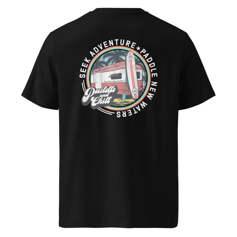 Seek Adventure Paddle New Waters Unisex-Bio-Baumwoll-T-Shirt von StilMixApparel