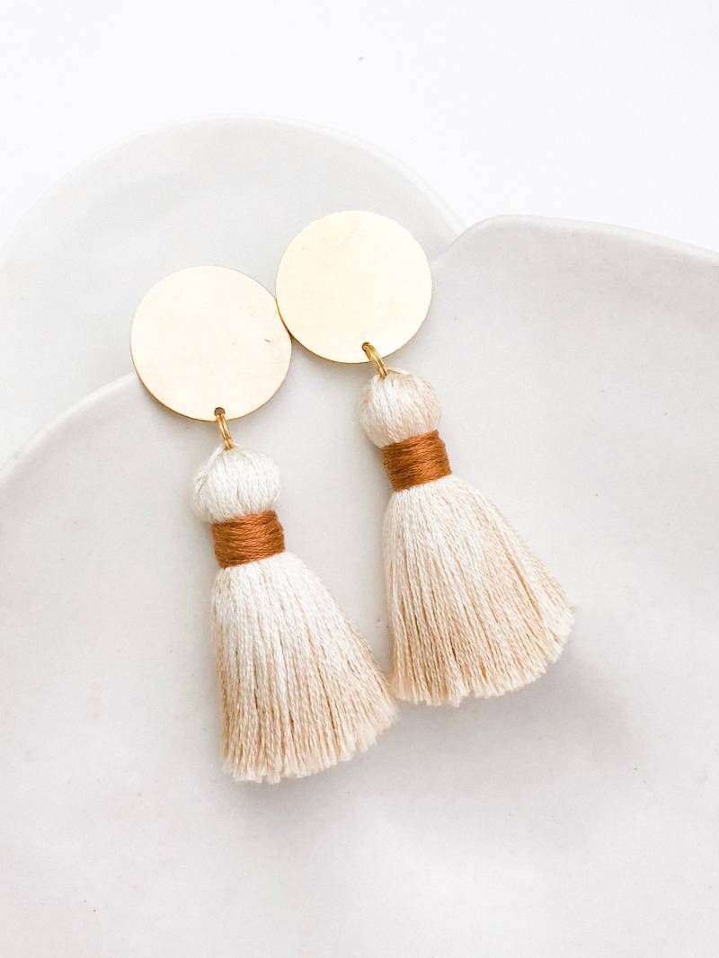 Statement Quasten - Braut Handgemachte Geschenkidee Stil Works Studio von StilWorksStudio
