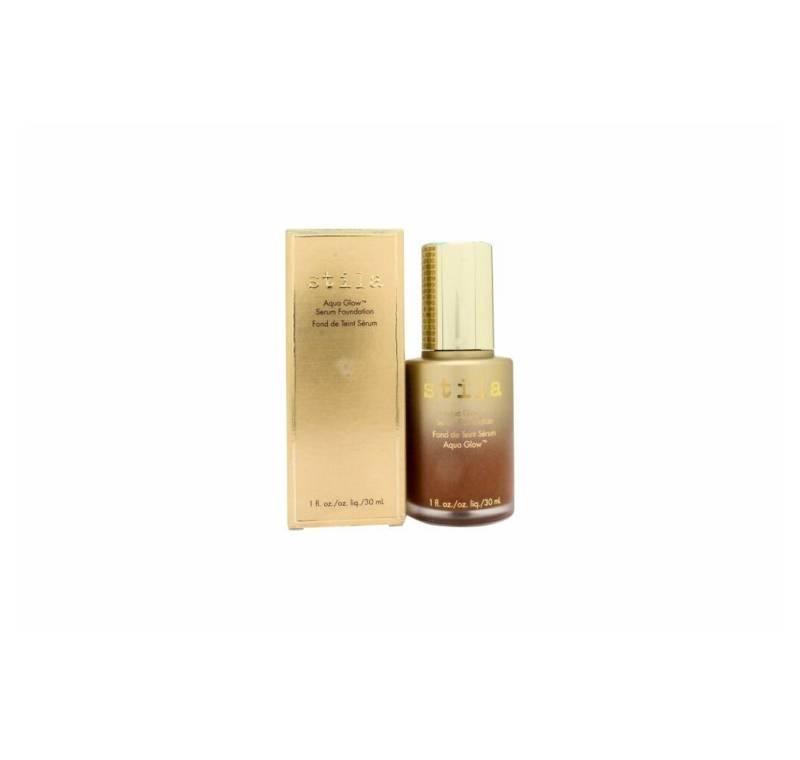 Stila Foundation Aqua Glow Serum Foundation 30ml - Dark Für Trockene Haut von Stila