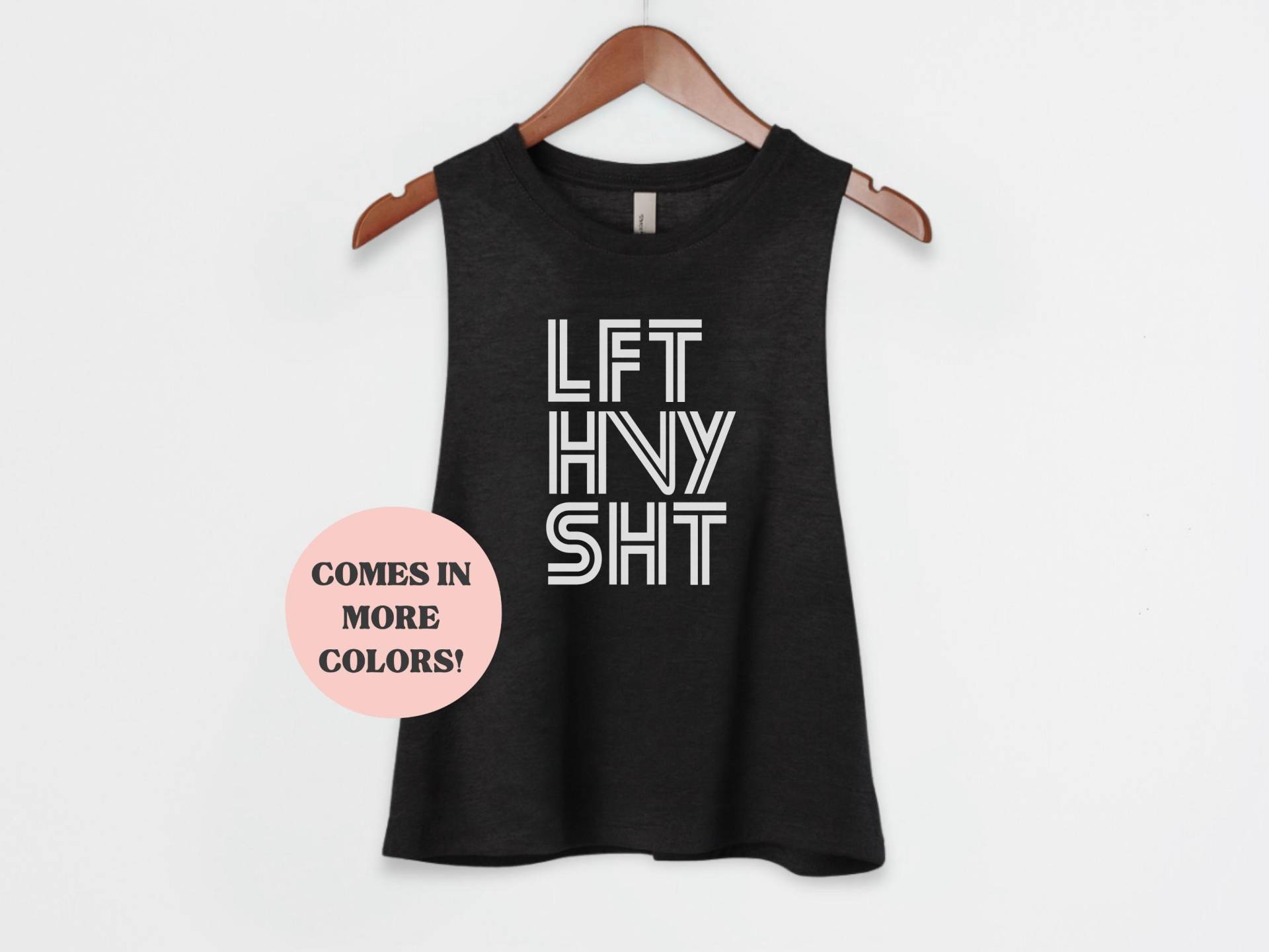 Lft Hy Vy Sht Retro Gym Top - Lustiges Vintage Fitness Shirt von StilesTeeCo