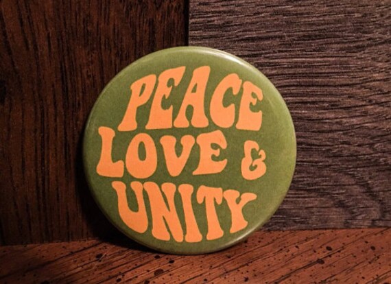 Peace Love & Unity Gvf Inspirierter 2, 25-Zoll-Tributknopf von StillStandingDesigns