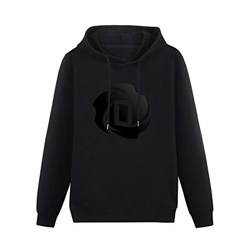 Men's Heavyweight Hooded Swwm Derrick Rose Cotton Long Sleeve Sweatshirts Black XL von Stille