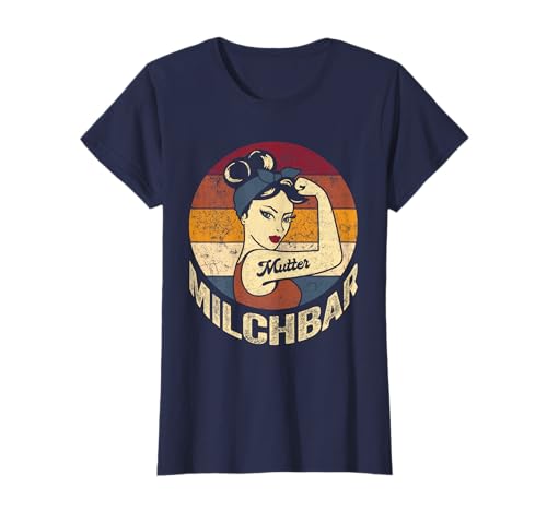 Lustiges Mutter Shirt Mama Mami Stillende Mutter Milchbar T-Shirt von Stillende Mutter Tops Mütter Stillzeit Geschenke